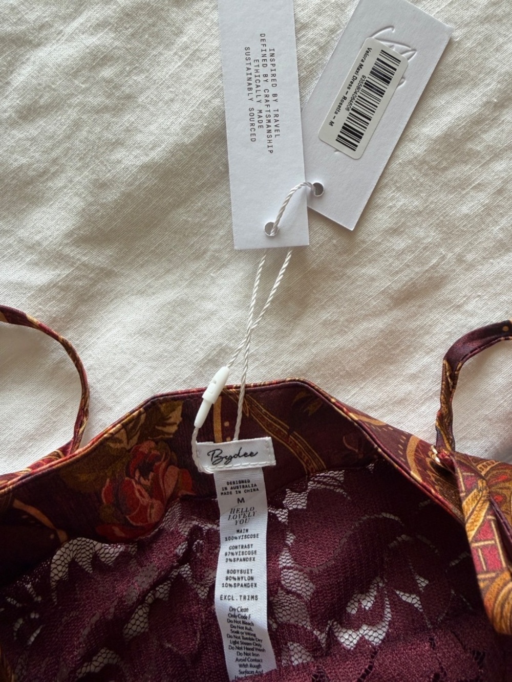 BYDEE VELORA MAXI DRESS IN ROSETTA - Picture 5 of 5